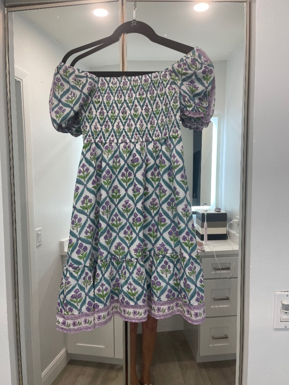 summer mini dress by Alicia Bell